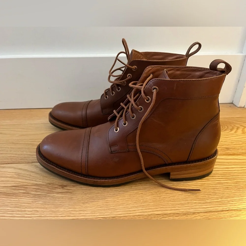 Portland leather men’s boots - Picture 8 of 11